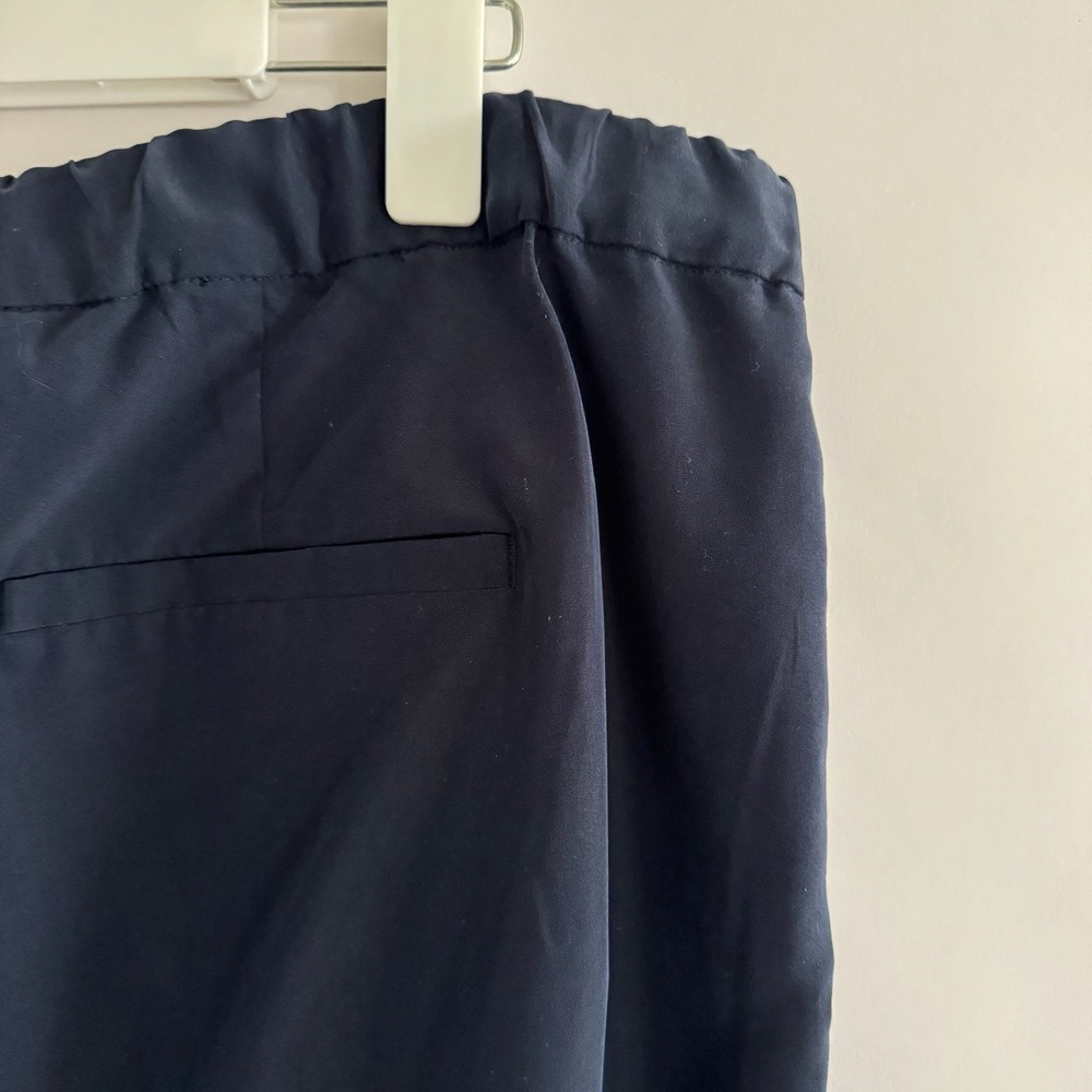 J. Jill Womens Modal Blend Wide Leg Pants Navy Blue XL Office Work Business - Picture 4 of 11